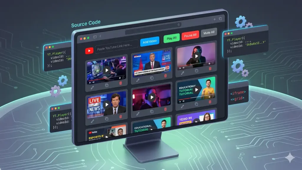 Download Multi YouTube Player Source Code: Build Your Own Dynamic YT Player